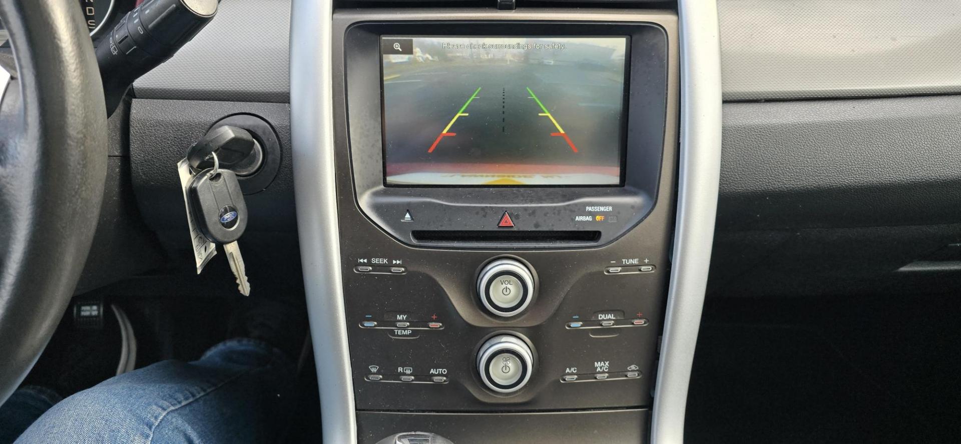 2013 Red /Black Leather Ford Edge SEL FWD (2FMDK3JC3DB) with an 3.5L V6 DOHC 24V engine, 6-Speed Automatic transmission, located at 1010 N White Horse Pike, Stratford, NJ, 08084, (856) 262-9500, 39.838921, -75.011497 - Photo#12