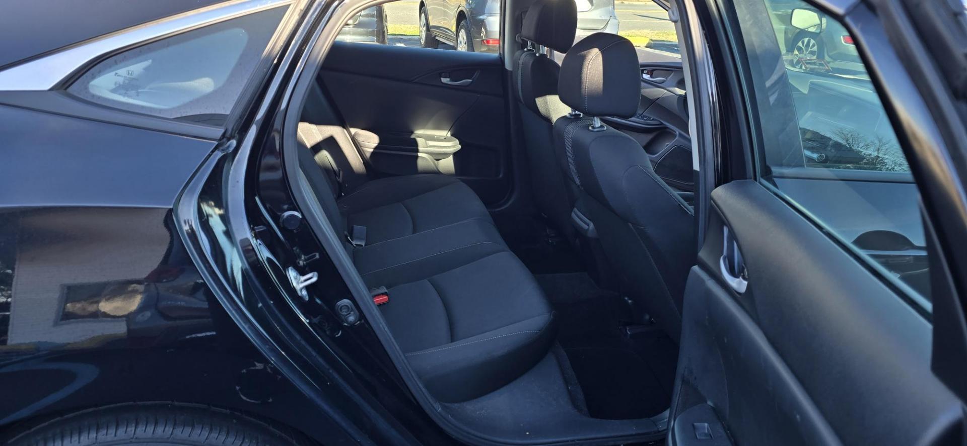 2019 Black /Black Honda Civic LX Honda Sensing Sedan CVT (2HGFC2F64KH) with an 2.0L L4 DOHC 16V engine, CVT transmission, located at 1010 N White Horse Pike, Stratford, NJ, 08084, (856) 262-9500, 39.838921, -75.011497 - Photo#9