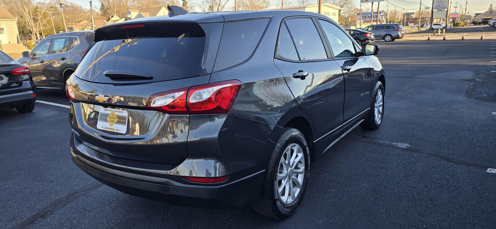 2020 Charocoal /Black Chevrolet Equinox LS 2WD (2GNAXHEV5L6) with an 1.5L L4 DIR DOHC 16V TURBO engine, 6A transmission, located at 1010 N White Horse Pike, Stratford, NJ, 08084, (856) 262-9500, 39.838921, -75.011497 - Photo#2