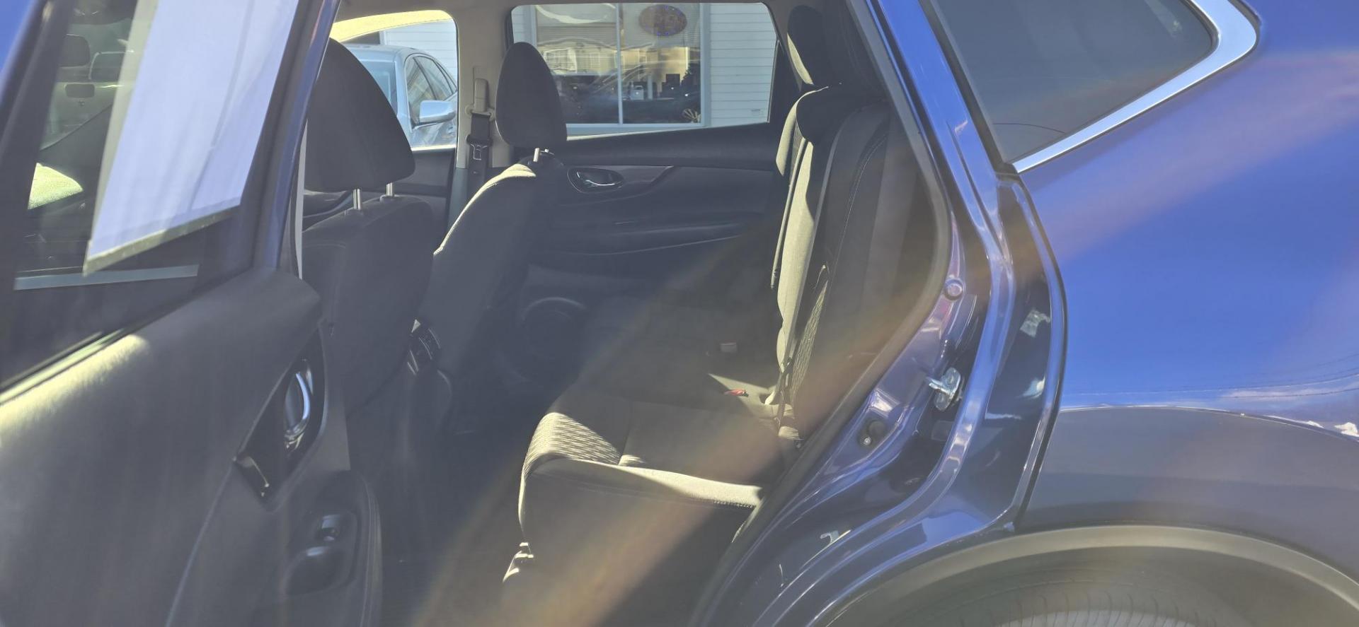 2018 Blue /Black Nissan Rogue S 2WD (KNMAT2MT9JP) with an 2.5L L4 DOHC 16V engine, CVT transmission, located at 1010 N White Horse Pike, Stratford, NJ, 08084, (856) 262-9500, 39.838921, -75.011497 - Photo#9