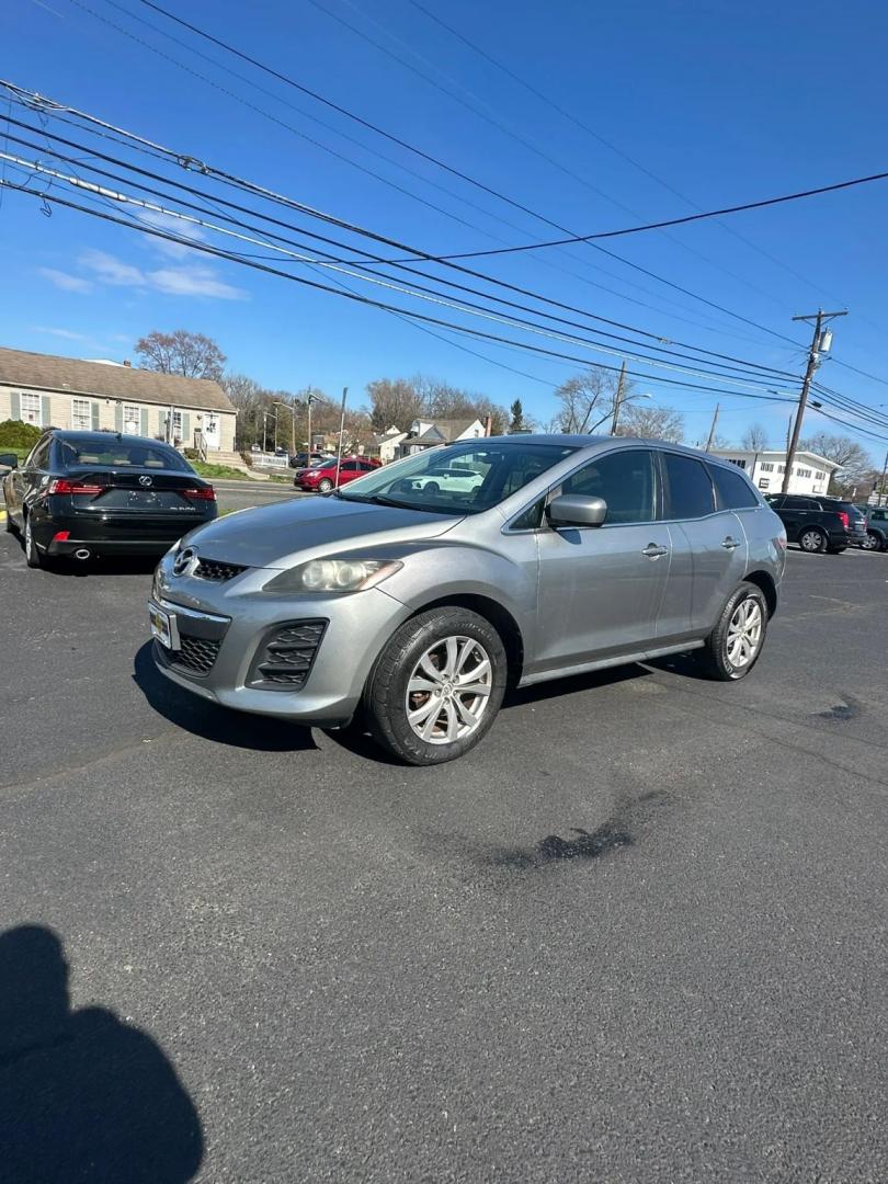 2010 Silver /Black Mazda CX-7 s Grand Touring (JM3ER2WLXA0) with an 2.3L L4 DOHC 16V TURBO engine, 6-Speed Automatic transmission, located at 1010 N White Horse Pike, Stratford, NJ, 08084, (856) 262-9500, 39.838921, -75.011497 - Photo#0