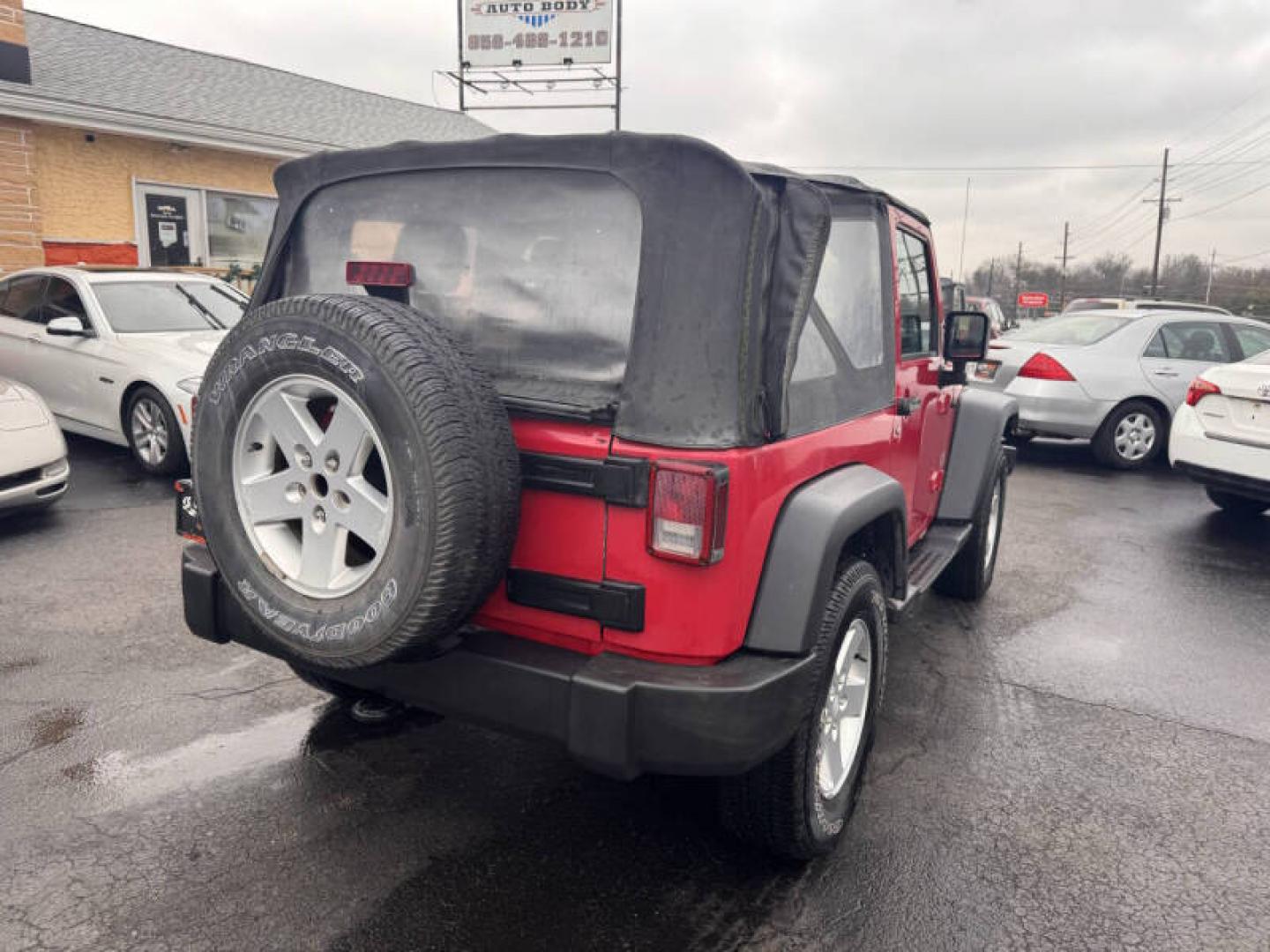 2007 Jeep Wrangler X (1J4FA24157L) with an 3.8L V6 OHV 12V engine, located at 1010 N White Horse Pike, Stratford, NJ, 08084, (856) 262-9500, 39.838921, -75.011497 - Photo#1