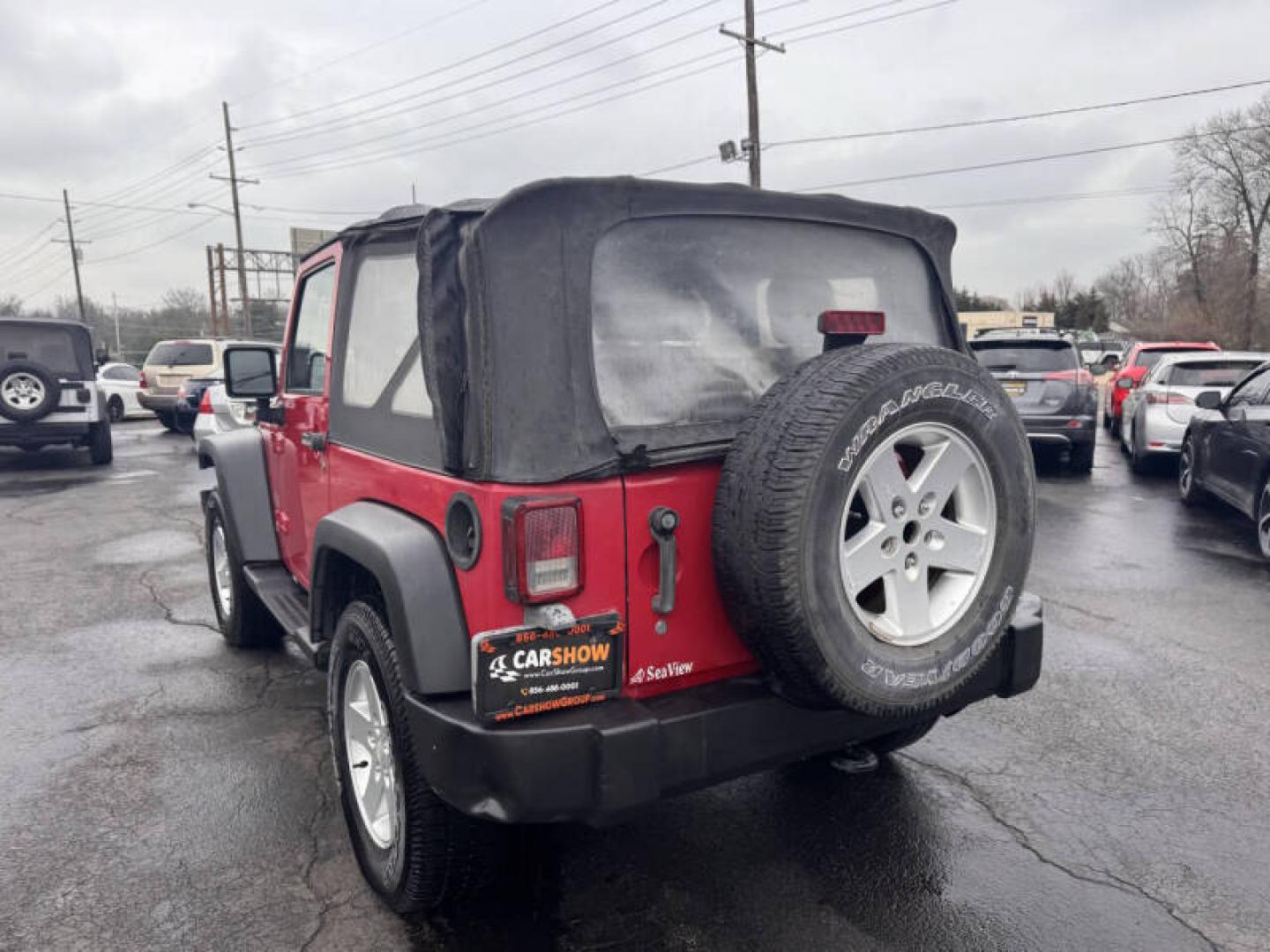 2007 Jeep Wrangler X (1J4FA24157L) with an 3.8L V6 OHV 12V engine, located at 1010 N White Horse Pike, Stratford, NJ, 08084, (856) 262-9500, 39.838921, -75.011497 - Photo#4