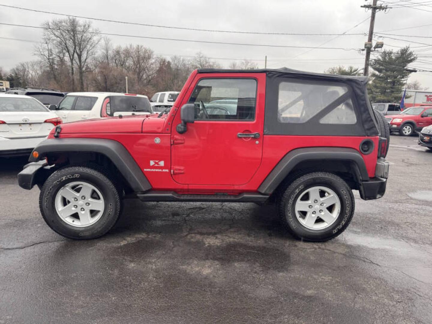 2007 Jeep Wrangler X (1J4FA24157L) with an 3.8L V6 OHV 12V engine, located at 1010 N White Horse Pike, Stratford, NJ, 08084, (856) 262-9500, 39.838921, -75.011497 - Photo#7