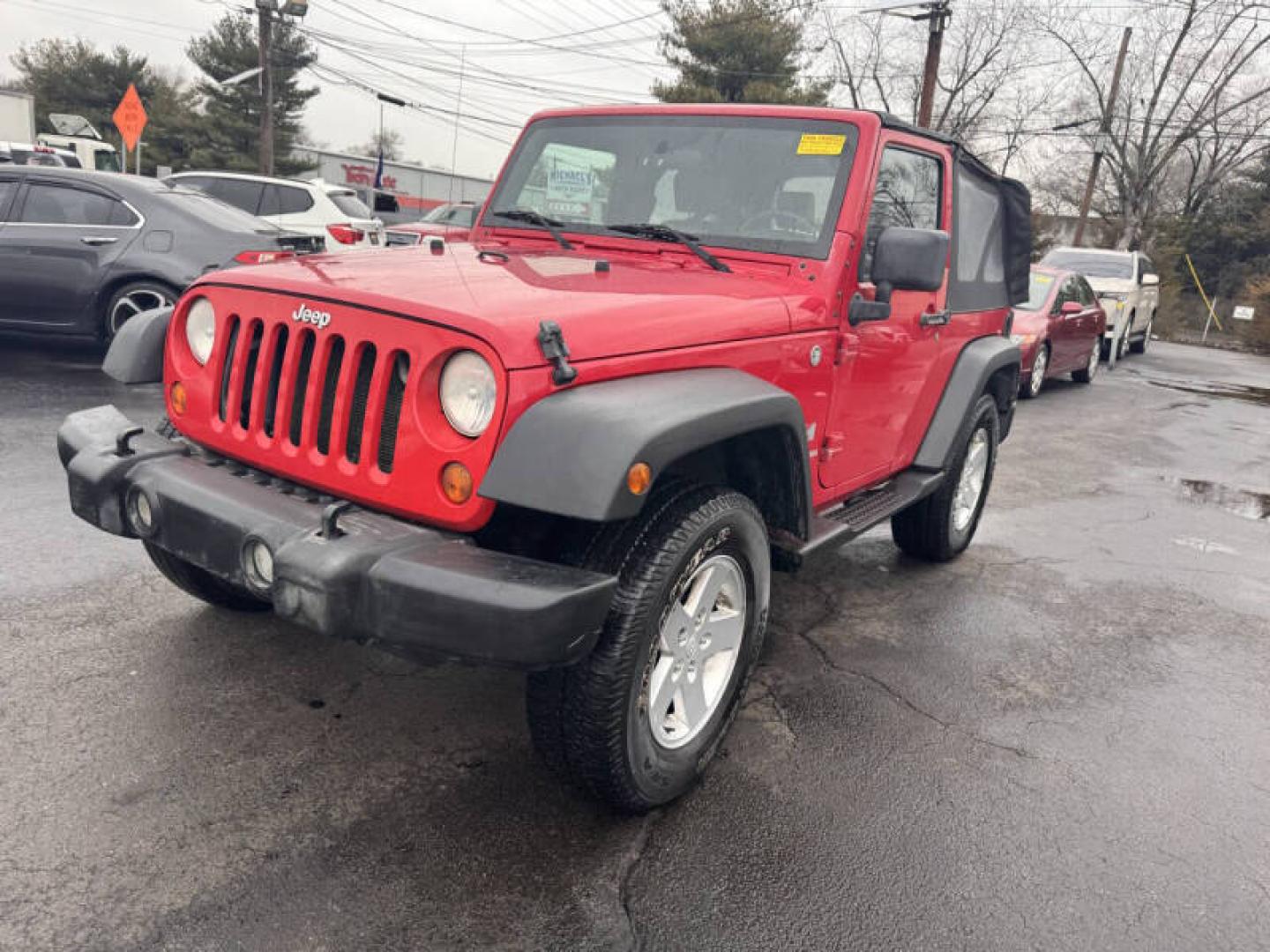 2007 Jeep Wrangler X (1J4FA24157L) with an 3.8L V6 OHV 12V engine, located at 1010 N White Horse Pike, Stratford, NJ, 08084, (856) 262-9500, 39.838921, -75.011497 - Photo#9