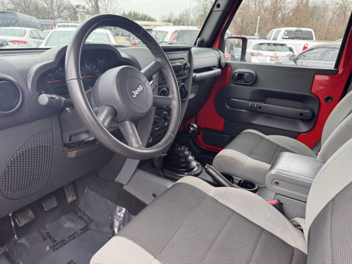 2007 Jeep Wrangler X (1J4FA24157L) with an 3.8L V6 OHV 12V engine, located at 1010 N White Horse Pike, Stratford, NJ, 08084, (856) 262-9500, 39.838921, -75.011497 - Photo#12