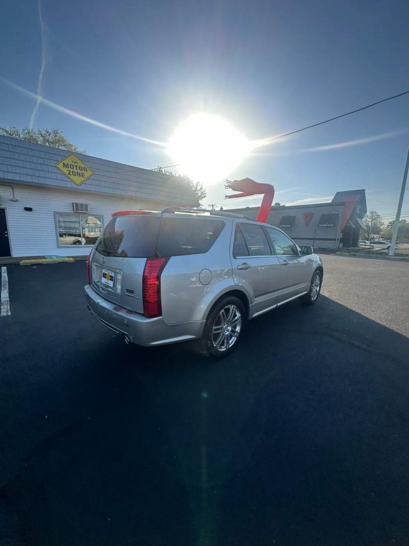 2008 Silver /Tan Cadillac SRX V6 AWD (1GYEE437880) with an 3.6L V6 OHV 24V engine, 5-Speed Automatic Overdrive transmission, located at 1010 N White Horse Pike, Stratford, NJ, 08084, (856) 262-9500, 39.838921, -75.011497 - Photo#1