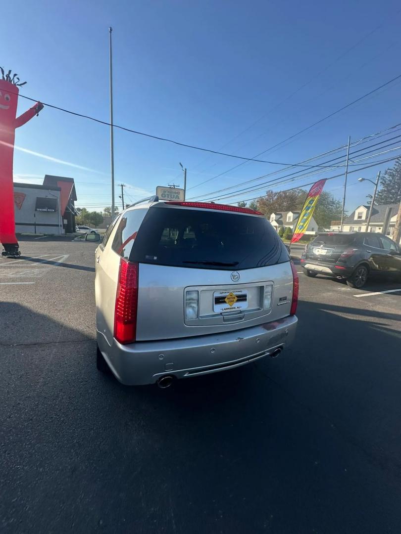 2008 Silver /Tan Cadillac SRX V6 AWD (1GYEE437880) with an 3.6L V6 OHV 24V engine, 5-Speed Automatic Overdrive transmission, located at 1010 N White Horse Pike, Stratford, NJ, 08084, (856) 262-9500, 39.838921, -75.011497 - Photo#4