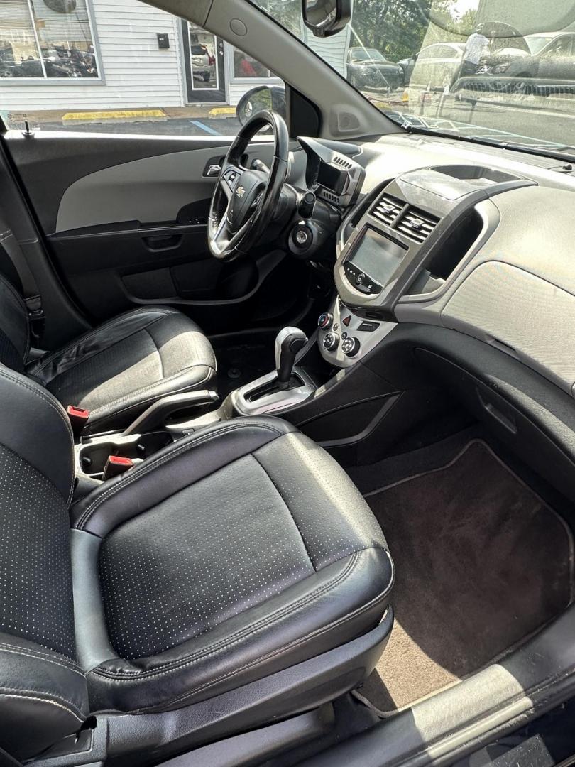 2014 Black /Black Chevrolet Sonic LTZ Auto Sedan (1G1JE5SB8E4) with an 1.4L L4 DOHC 24V TURBO engine, 6-Speed Automatic transmission, located at 1010 N White Horse Pike, Stratford, NJ, 08084, (856) 262-9500, 39.838921, -75.011497 - Photo#8