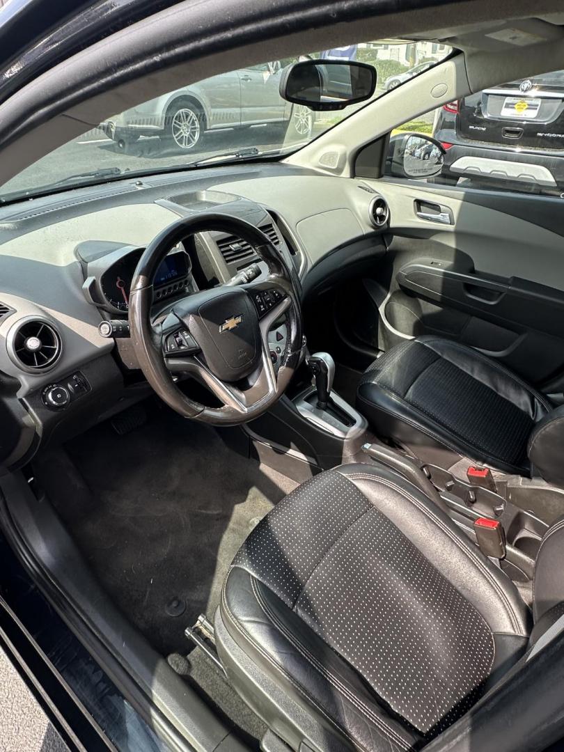 2014 Black /Black Chevrolet Sonic LTZ Auto Sedan (1G1JE5SB8E4) with an 1.4L L4 DOHC 24V TURBO engine, 6-Speed Automatic transmission, located at 1010 N White Horse Pike, Stratford, NJ, 08084, (856) 262-9500, 39.838921, -75.011497 - Photo#9
