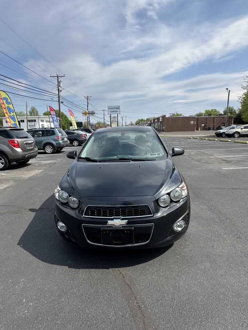 2014 Black /Black Chevrolet Sonic LTZ Auto Sedan (1G1JE5SB8E4) with an 1.4L L4 DOHC 24V TURBO engine, 6-Speed Automatic transmission, located at 1010 N White Horse Pike, Stratford, NJ, 08084, (856) 262-9500, 39.838921, -75.011497 - Photo#1
