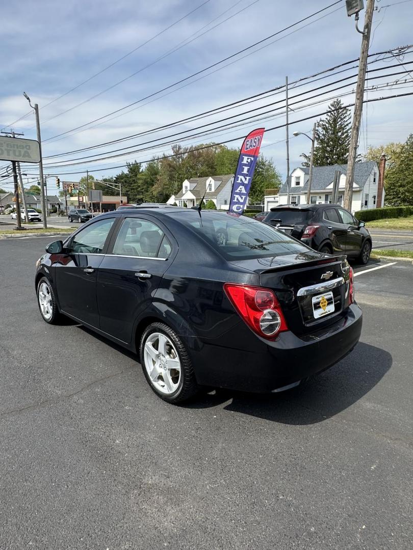 2014 Black /Black Chevrolet Sonic LTZ Auto Sedan (1G1JE5SB8E4) with an 1.4L L4 DOHC 24V TURBO engine, 6-Speed Automatic transmission, located at 1010 N White Horse Pike, Stratford, NJ, 08084, (856) 262-9500, 39.838921, -75.011497 - Photo#6