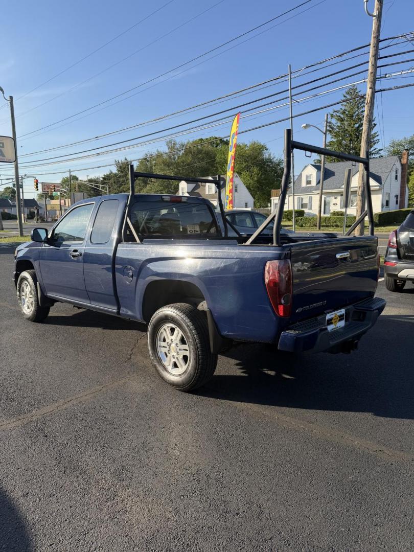 2011 Blue /Black Chevrolet Colorado 1LT Ext. Cab 4WD (1GCJTCFE4B8) with an 3.7L L5 DOHC 20V engine, located at 1010 N White Horse Pike, Stratford, NJ, 08084, (856) 262-9500, 39.838921, -75.011497 - Photo#3