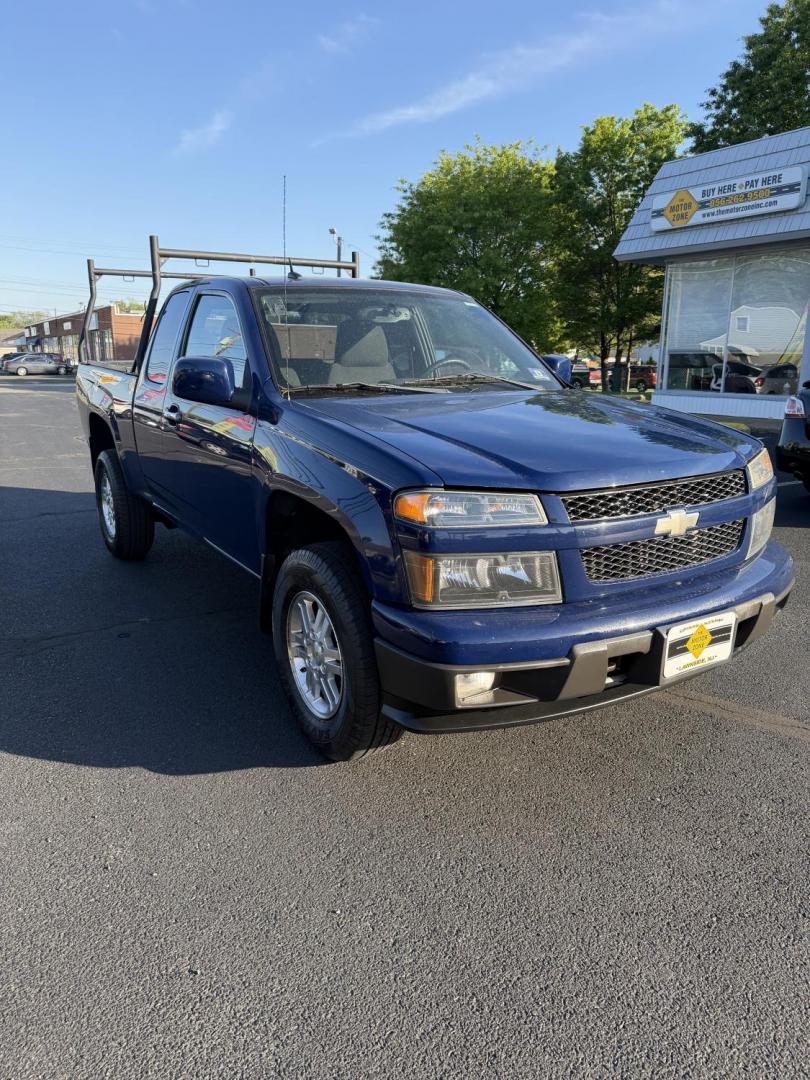 2011 Blue /Black Chevrolet Colorado 1LT Ext. Cab 4WD (1GCJTCFE4B8) with an 3.7L L5 DOHC 20V engine, located at 1010 N White Horse Pike, Stratford, NJ, 08084, (856) 262-9500, 39.838921, -75.011497 - Photo#7