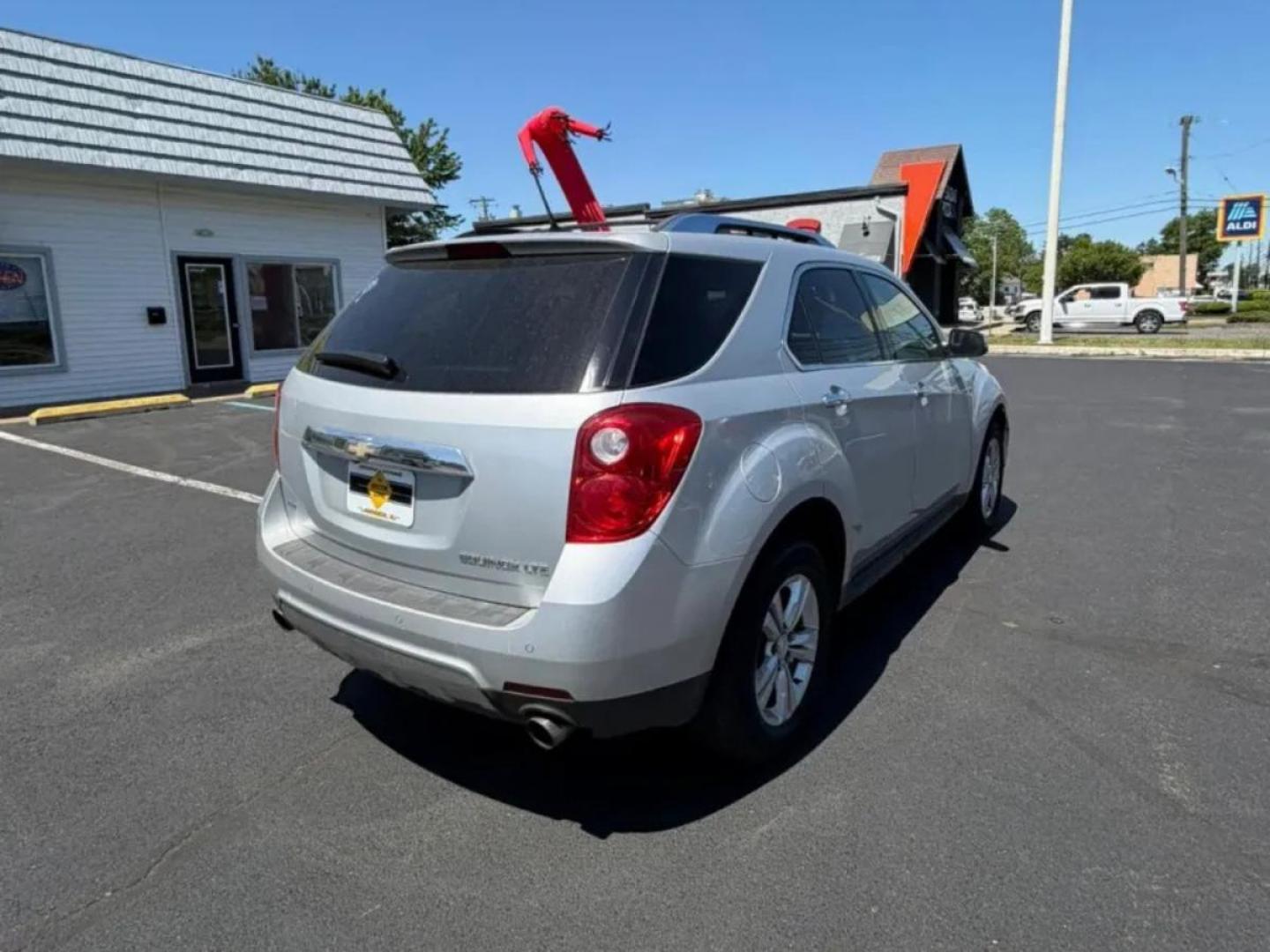 2014 White /Tan Chevrolet Equinox LTZ AWD (2GNFLHE38E6) with an 3.6L V6 DOHC 24V engine, 6-Speed Automatic transmission, located at 1010 N White Horse Pike, Stratford, NJ, 08084, (856) 262-9500, 39.838921, -75.011497- Photo#4
