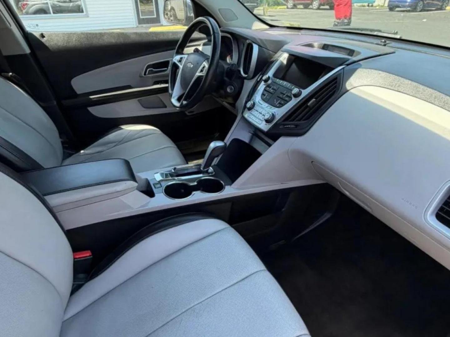 2014 White /Tan Chevrolet Equinox LTZ AWD (2GNFLHE38E6) with an 3.6L V6 DOHC 24V engine, 6-Speed Automatic transmission, located at 1010 N White Horse Pike, Stratford, NJ, 08084, (856) 262-9500, 39.838921, -75.011497- Photo#7