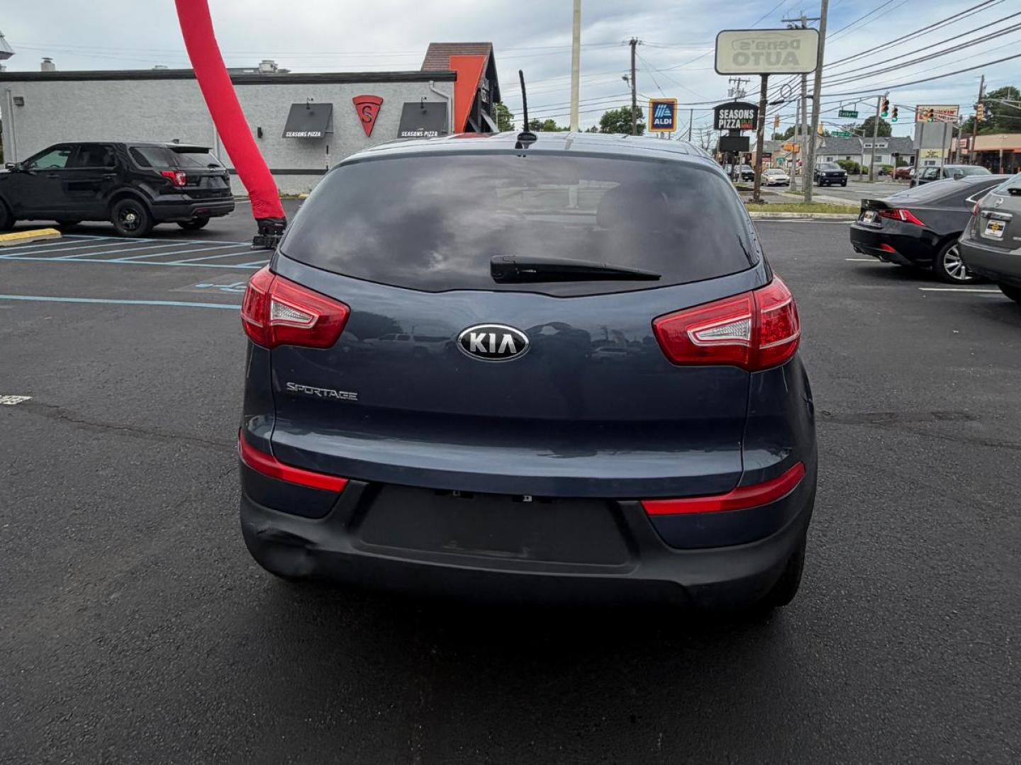 2013 Blue Kia Sportage LX FWD (KNDPB3A25D7) with an 2.4L V6 DOHC 24V engine, 6-Speed Automatic transmission, located at 1010 N White Horse Pike, Stratford, NJ, 08084, (856) 262-9500, 39.838921, -75.011497- Photo#5