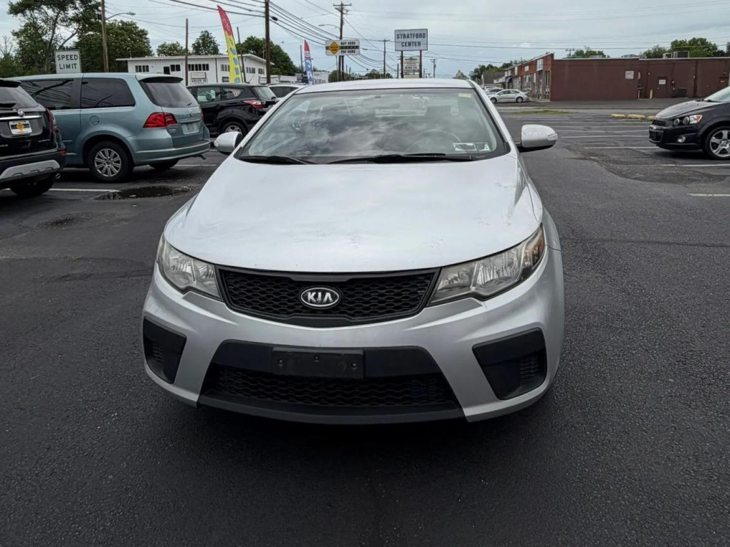 2010 Silver Kia Forte Koup EX (KNAFU6A21A5) with an 2.0L L4 DOHC 16V engine, located at 1010 N White Horse Pike, Stratford, NJ, 08084, (856) 262-9500, 39.838921, -75.011497- Photo#2
