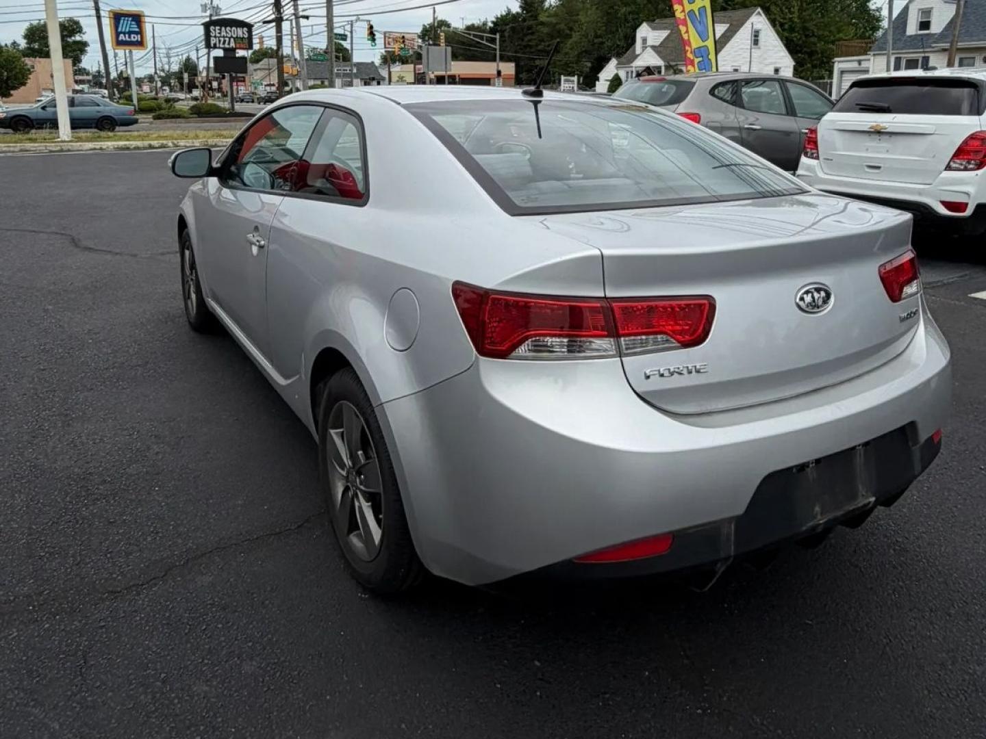 2010 Silver Kia Forte Koup EX (KNAFU6A21A5) with an 2.0L L4 DOHC 16V engine, located at 1010 N White Horse Pike, Stratford, NJ, 08084, (856) 262-9500, 39.838921, -75.011497- Photo#3