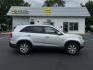 2012 Silver Kia Sorento LX 4WD (5XYKTCA63CG) with an 2.4L L4 DOHC 16V engine, 6-Speed Automatic transmission, located at 1010 N White Horse Pike, Stratford, NJ, 08084, (856) 262-9500, 39.838921, -75.011497- Photo#3