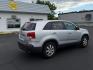 2012 Silver Kia Sorento LX 4WD (5XYKTCA63CG) with an 2.4L L4 DOHC 16V engine, 6-Speed Automatic transmission, located at 1010 N White Horse Pike, Stratford, NJ, 08084, (856) 262-9500, 39.838921, -75.011497- Photo#4