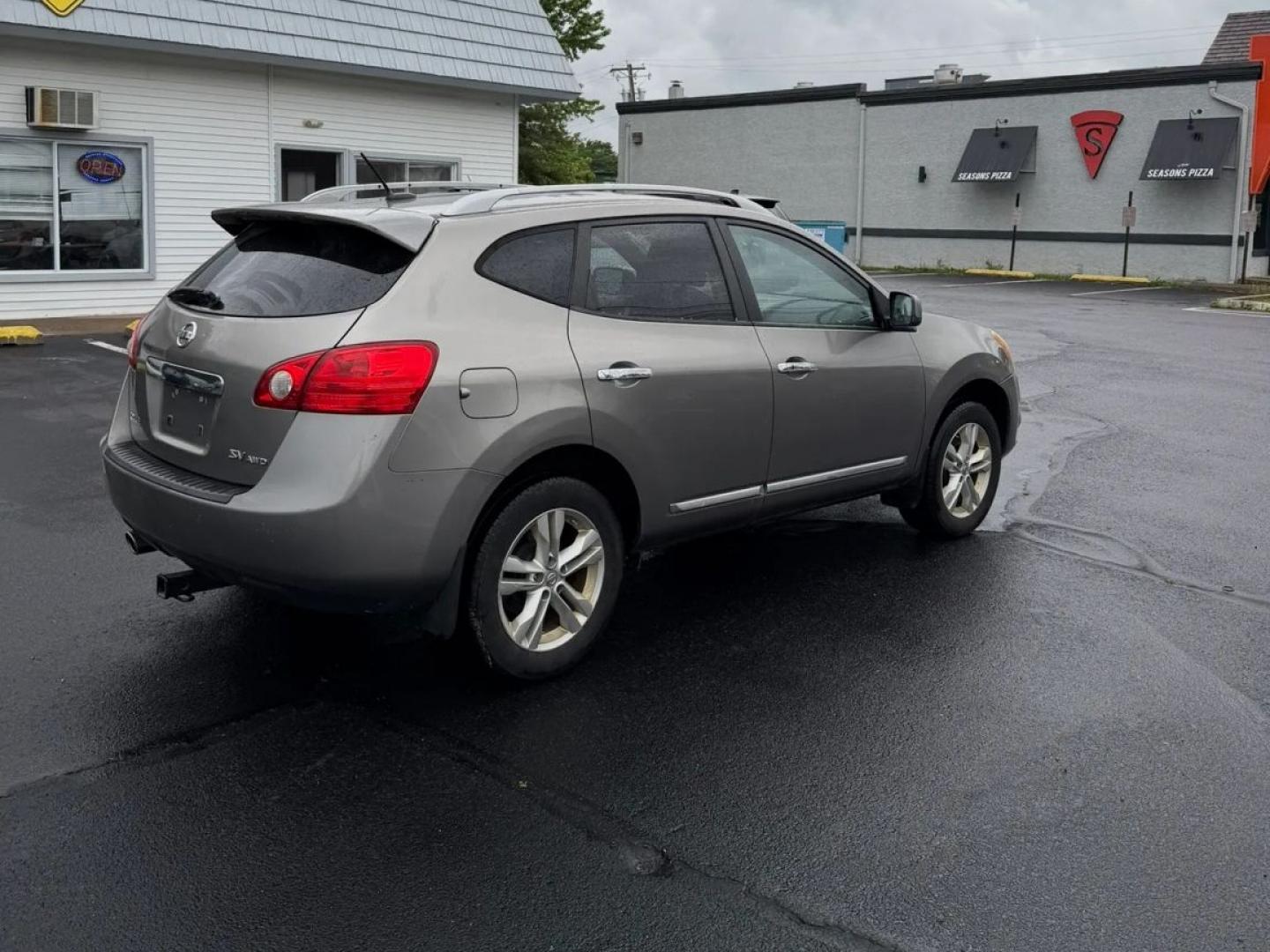 2012 Gold /Black Nissan Rogue S AWD (JN8AS5MV9CW) with an 2.5L L4 DOHC 16V engine, Continuously Variable Transmission transmission, located at 1010 N White Horse Pike, Stratford, NJ, 08084, (856) 262-9500, 39.838921, -75.011497 - Photo#4