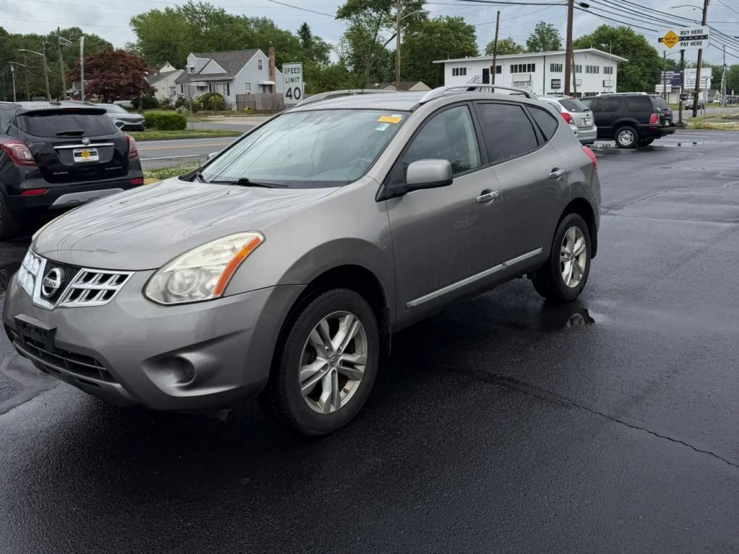 2012 Gold /Black Nissan Rogue S AWD (JN8AS5MV9CW) with an 2.5L L4 DOHC 16V engine, Continuously Variable Transmission transmission, located at 1010 N White Horse Pike, Stratford, NJ, 08084, (856) 262-9500, 39.838921, -75.011497 - Photo#0