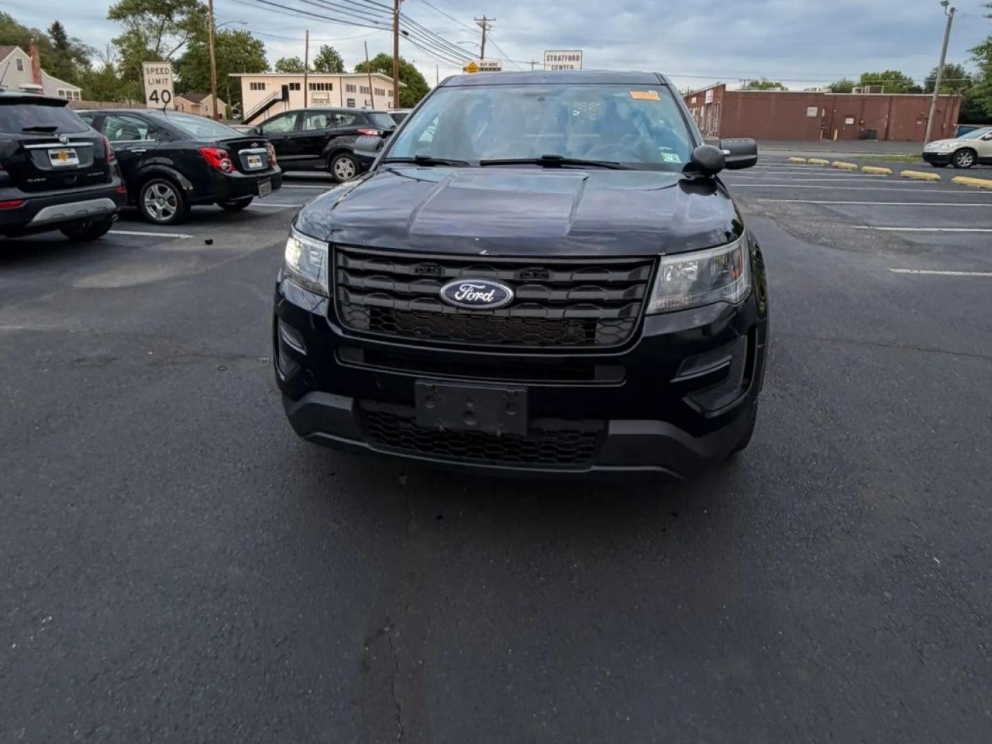 2017 Black /Black Ford Explorer Police 4WD (1FM5K8AR5HG) with an 3.7L V6 DOHC 24V engine, 6A transmission, located at 1010 N White Horse Pike, Stratford, NJ, 08084, (856) 262-9500, 39.838921, -75.011497 - Photo#0