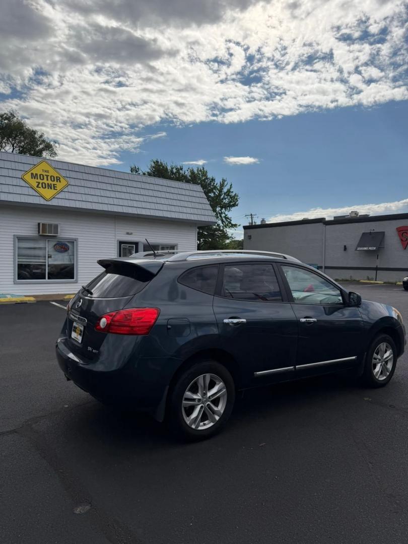 2013 Blue /Black Nissan Rogue S AWD (JN8AS5MVXDW) with an 2.5L L4 DOHC 16V engine, Continuously Variable Transmission transmission, located at 1010 N White Horse Pike, Stratford, NJ, 08084, (856) 262-9500, 39.838921, -75.011497 - Photo#1