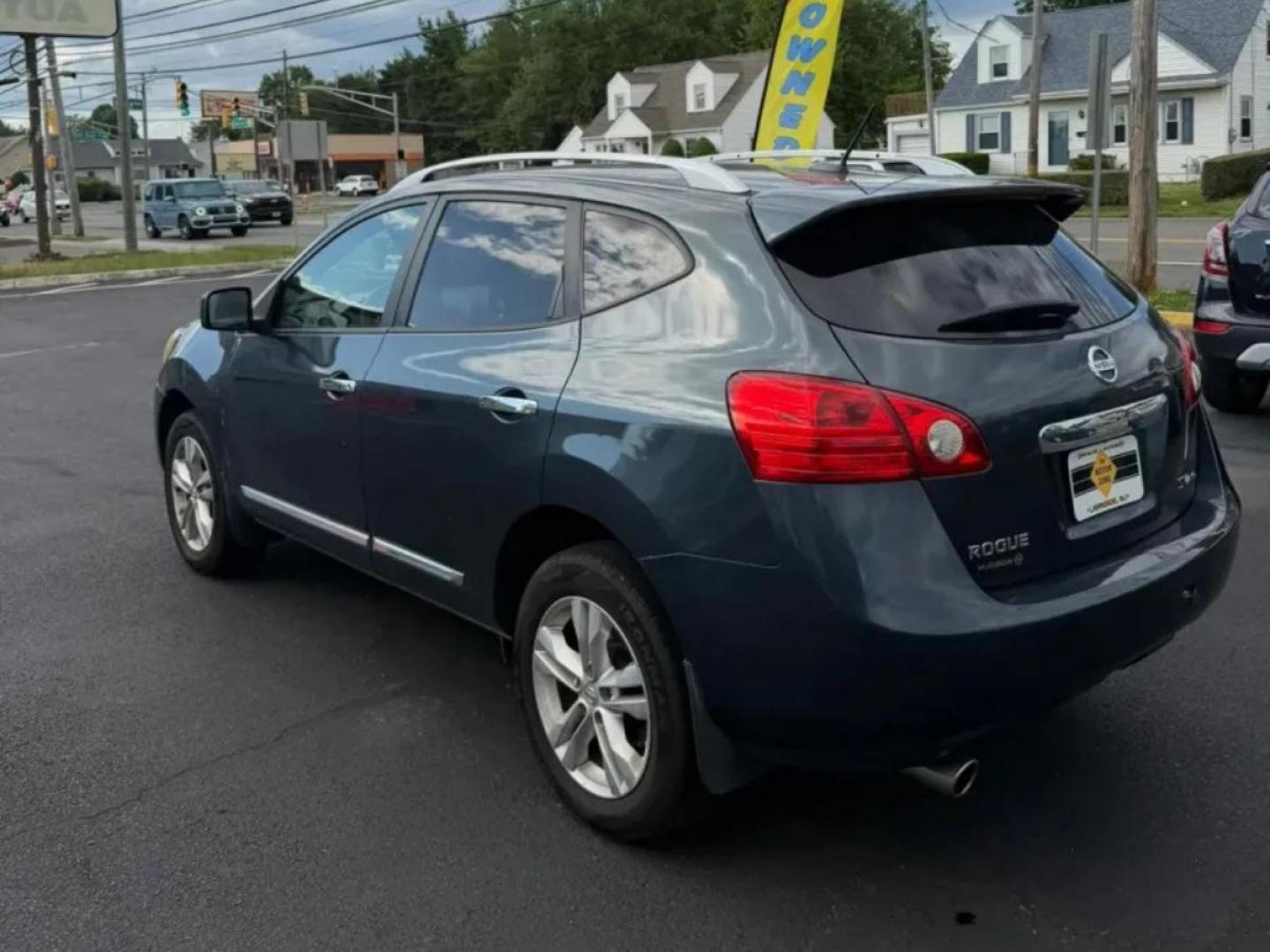 2013 Blue /Black Nissan Rogue S AWD (JN8AS5MVXDW) with an 2.5L L4 DOHC 16V engine, Continuously Variable Transmission transmission, located at 1010 N White Horse Pike, Stratford, NJ, 08084, (856) 262-9500, 39.838921, -75.011497- Photo#1