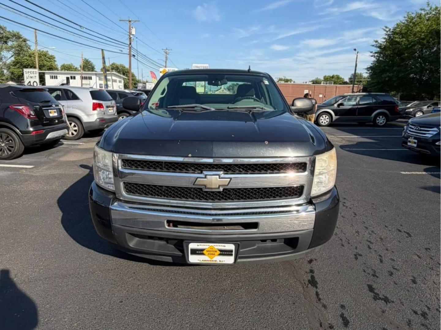 2009 Black /Tan Chevrolet Silverado 1500 Work Truck Ext. Cab Long Box 2WD (1GCEC19X39Z) with an 4.3L V6 OHV 12V engine, 4-Speed Automatic Overdrive transmission, located at 1010 N White Horse Pike, Stratford, NJ, 08084, (856) 262-9500, 39.838921, -75.011497 - Photo#12