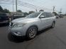 2013 White /Black Nissan Pathfinder LE 2WD (5N1AR2MN3DC) with an 3.5L V6 DOHC 24V engine, Continuously Variable Transmission transmission, located at 1010 N White Horse Pike, Stratford, NJ, 08084, (856) 262-9500, 39.838921, -75.011497- Photo#0