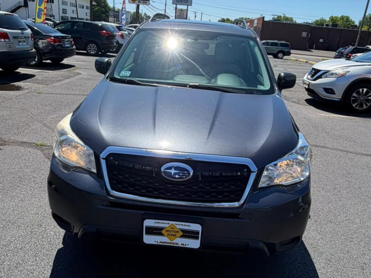 2015 Black /Beige Subaru Forester 2.5i Premium (JF2SJADC5FH) with an 2.5L H4 SOHC 16V engine, 6-Speed Automatic transmission, located at 1010 N White Horse Pike, Stratford, NJ, 08084, (856) 262-9500, 39.838921, -75.011497- Photo#5