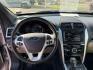 2013 White /Beige Ford Explorer Limited 4WD (1FM5K8F85DG) with an 3.5L V6 DOHC 24V engine, 6-Speed Automatic transmission, located at 1010 N White Horse Pike, Stratford, NJ, 08084, (856) 262-9500, 39.838921, -75.011497- Photo#9