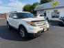 2013 White /Beige Ford Explorer Limited 4WD (1FM5K8F85DG) with an 3.5L V6 DOHC 24V engine, 6-Speed Automatic transmission, located at 1010 N White Horse Pike, Stratford, NJ, 08084, (856) 262-9500, 39.838921, -75.011497- Photo#1