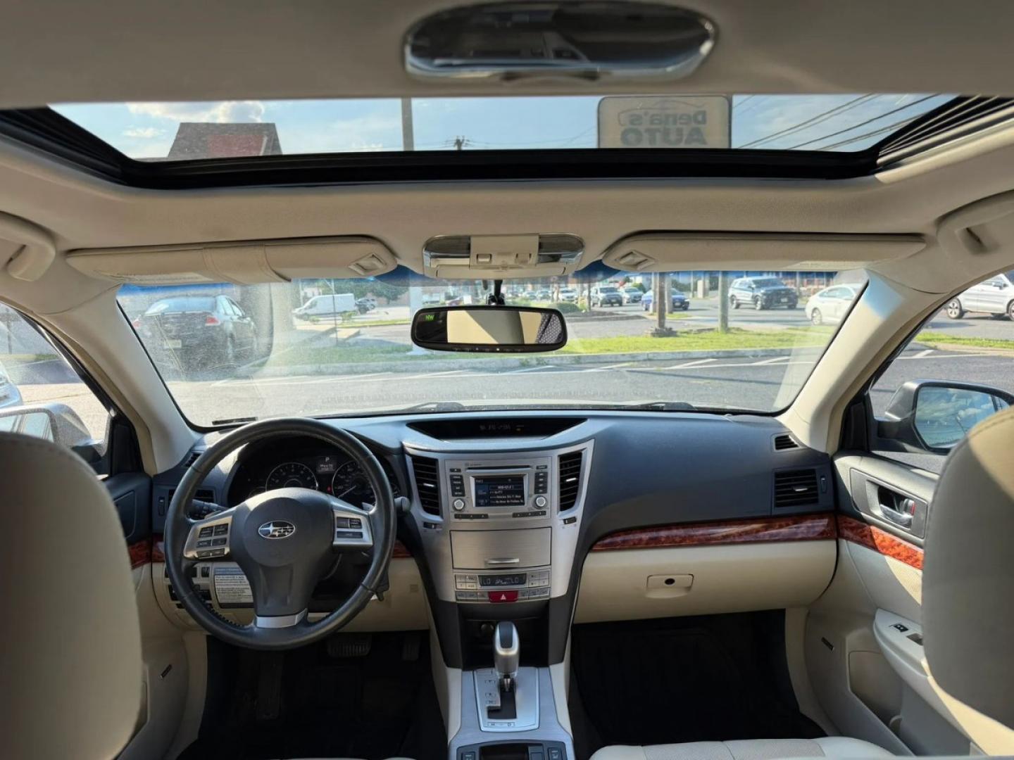 2012 Black /Beige Subaru Outback 2.5i Limited (4S4BRCKC7C3) with an 2.5L H4 DOHC 16V engine, located at 1010 N White Horse Pike, Stratford, NJ, 08084, (856) 262-9500, 39.838921, -75.011497- Photo#8