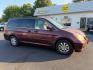 2010 Maroon /Beige Honda Odyssey EX-L w/ DVD (5FNRL3H79AB) with an 3.5L V6 SOHC 24V engine, 5A transmission, located at 1010 N White Horse Pike, Stratford, NJ, 08084, (856) 262-9500, 39.838921, -75.011497- Photo#0