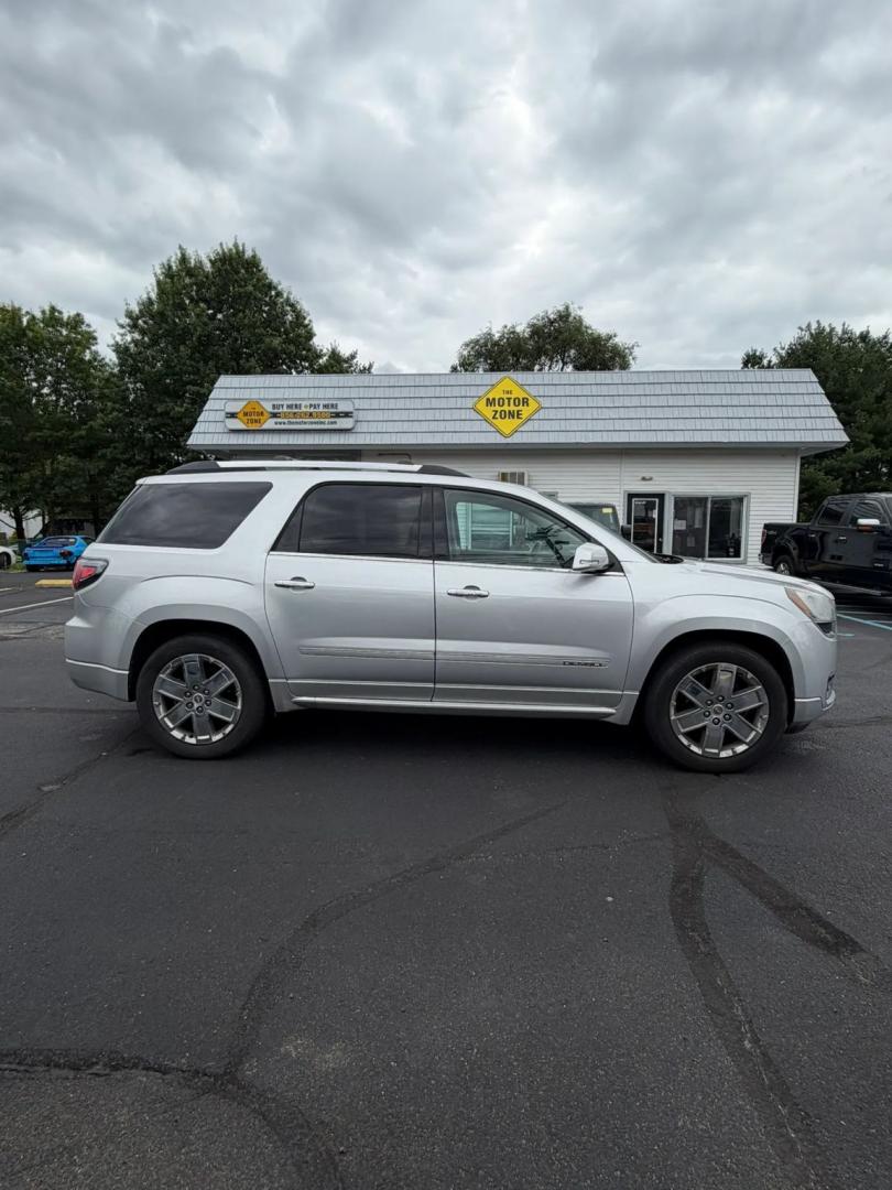 2015 Silver /BROWN GMC Acadia Denali AWD (1GKKVTKD4FJ) with an 3.6L V6 DOHC 24V engine, 6A transmission, located at 1010 N White Horse Pike, Stratford, NJ, 08084, (856) 262-9500, 39.838921, -75.011497- Photo#0
