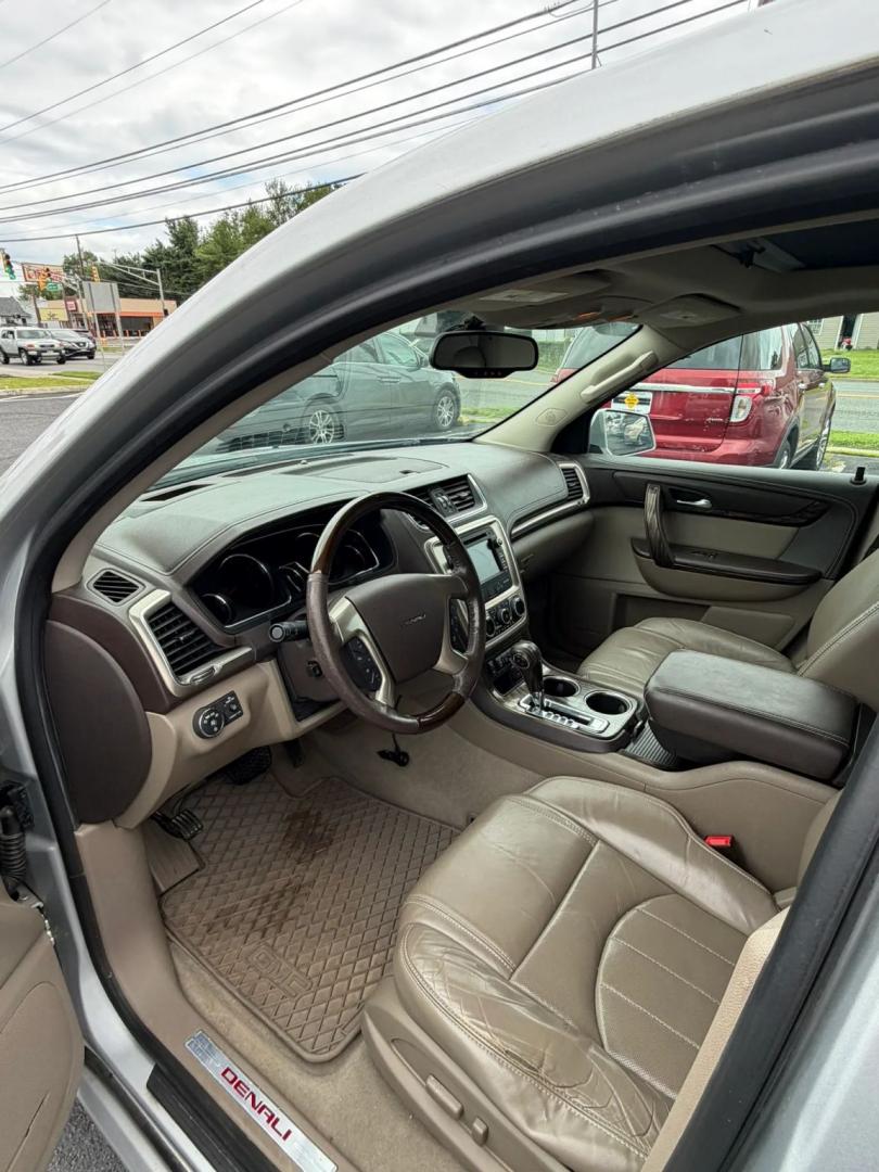 2015 Silver /BROWN GMC Acadia Denali AWD (1GKKVTKD4FJ) with an 3.6L V6 DOHC 24V engine, 6A transmission, located at 1010 N White Horse Pike, Stratford, NJ, 08084, (856) 262-9500, 39.838921, -75.011497- Photo#4