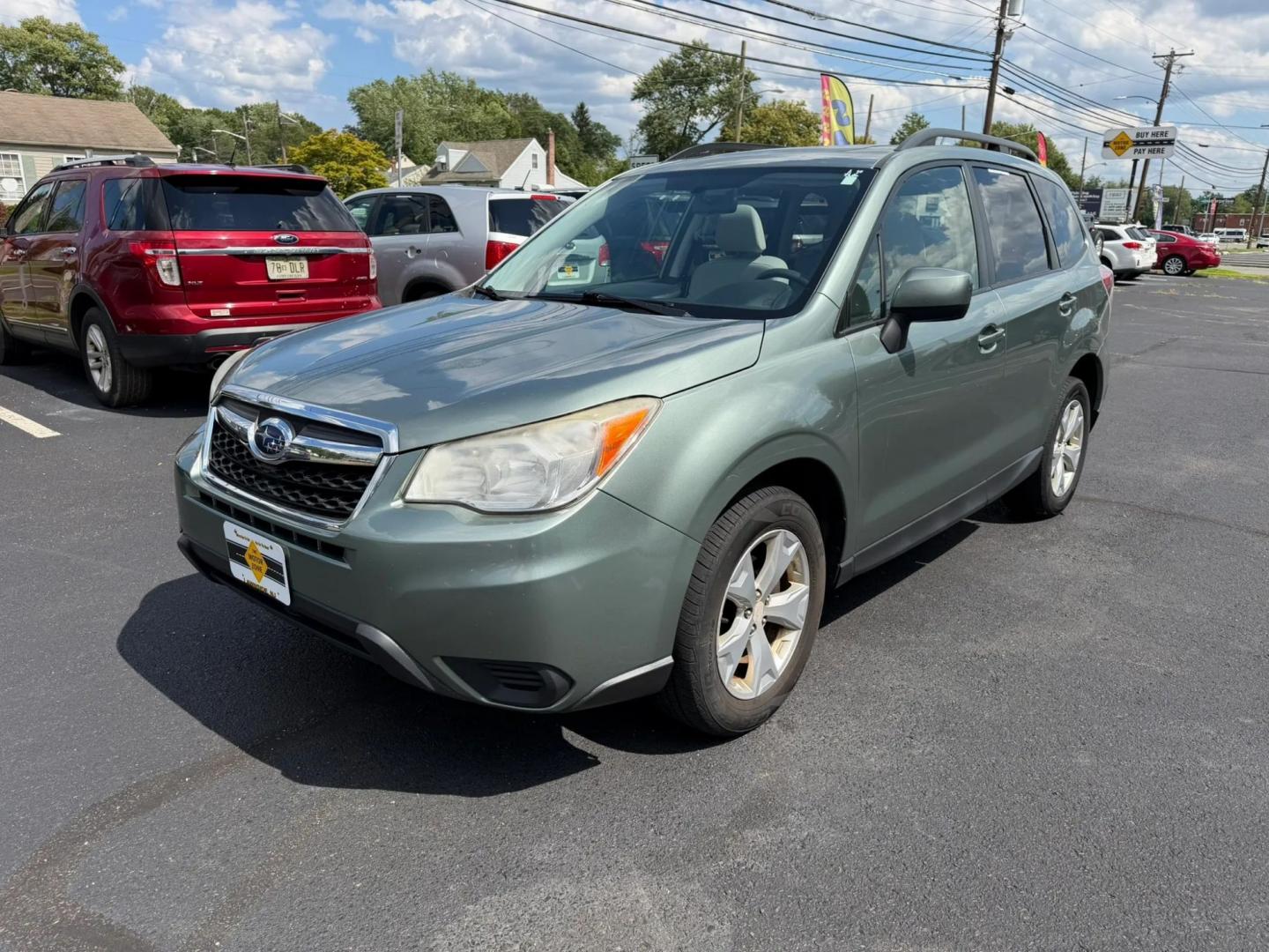 2014 Subaru Forester 2.5i Premium (JF2SJAEC7EH) with an 2.5L H4 SOHC 16V engine, 6A transmission, located at 1010 N White Horse Pike, Stratford, NJ, 08084, (856) 262-9500, 39.838921, -75.011497- Photo#3