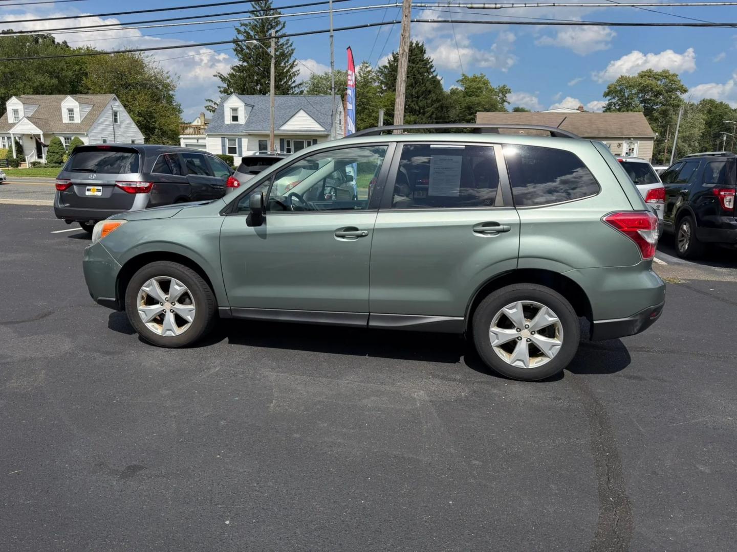 2014 Subaru Forester 2.5i Premium (JF2SJAEC7EH) with an 2.5L H4 SOHC 16V engine, 6A transmission, located at 1010 N White Horse Pike, Stratford, NJ, 08084, (856) 262-9500, 39.838921, -75.011497- Photo#10