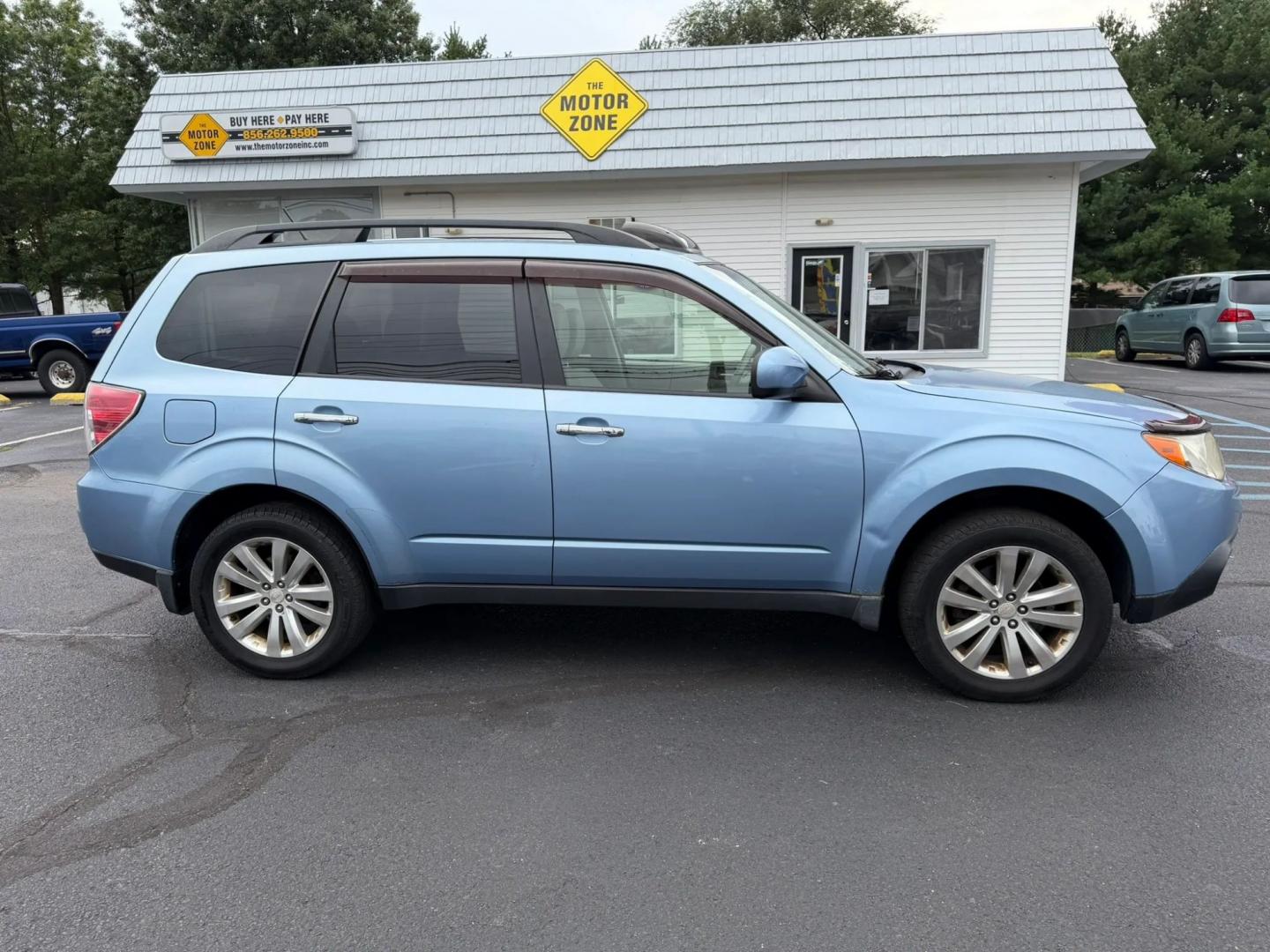 2012 Subaru Forester 2.5X Premium (JF2SHADCXCH) with an 2.5L H4 SOHC 16V engine, 4-Speed Automatic transmission, located at 1010 N White Horse Pike, Stratford, NJ, 08084, (856) 262-9500, 39.838921, -75.011497- Photo#0