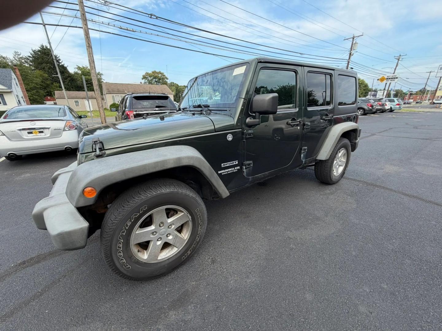 2012 Jeep Wrangler Unlimited Sport 4WD (1C4BJWDG4CL) with an 3.6L V6 DOHC 24V FFV engine, located at 1010 N White Horse Pike, Stratford, NJ, 08084, (856) 262-9500, 39.838921, -75.011497- Photo#7