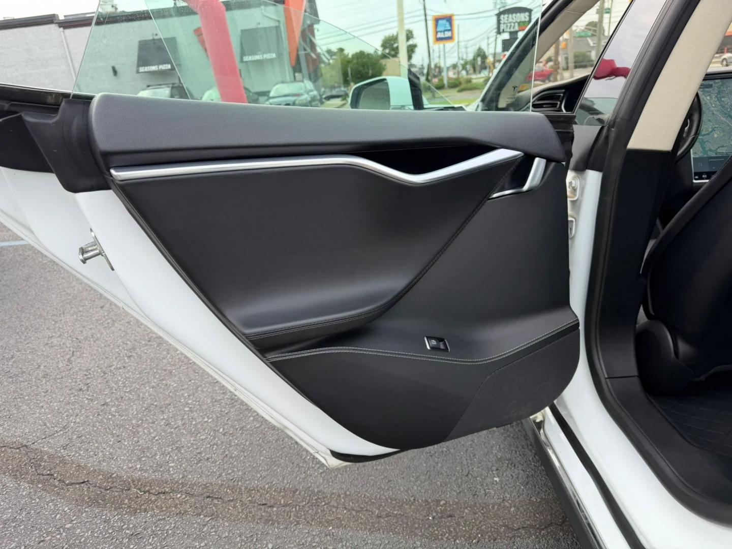 2014 White Tesla Model S Base (5YJSA1H19EF) with an ELECTRIC engine, 1A transmission, located at 1010 N White Horse Pike, Stratford, NJ, 08084, (856) 262-9500, 39.838921, -75.011497- Photo#15