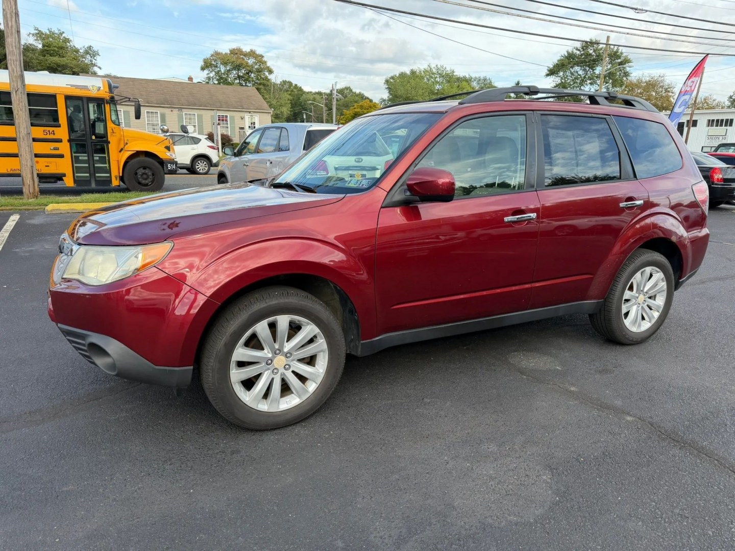 2012 Subaru Forester 2.5X Premium (JF2SHADC9CH) with an 2.5L H4 SOHC 16V engine, 4-Speed Automatic transmission, located at 1010 N White Horse Pike, Stratford, NJ, 08084, (856) 262-9500, 39.838921, -75.011497- Photo#6