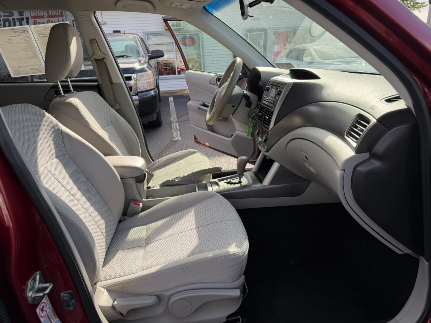 2012 Subaru Forester 2.5X Premium (JF2SHADC9CH) with an 2.5L H4 SOHC 16V engine, 4-Speed Automatic transmission, located at 1010 N White Horse Pike, Stratford, NJ, 08084, (856) 262-9500, 39.838921, -75.011497- Photo#14