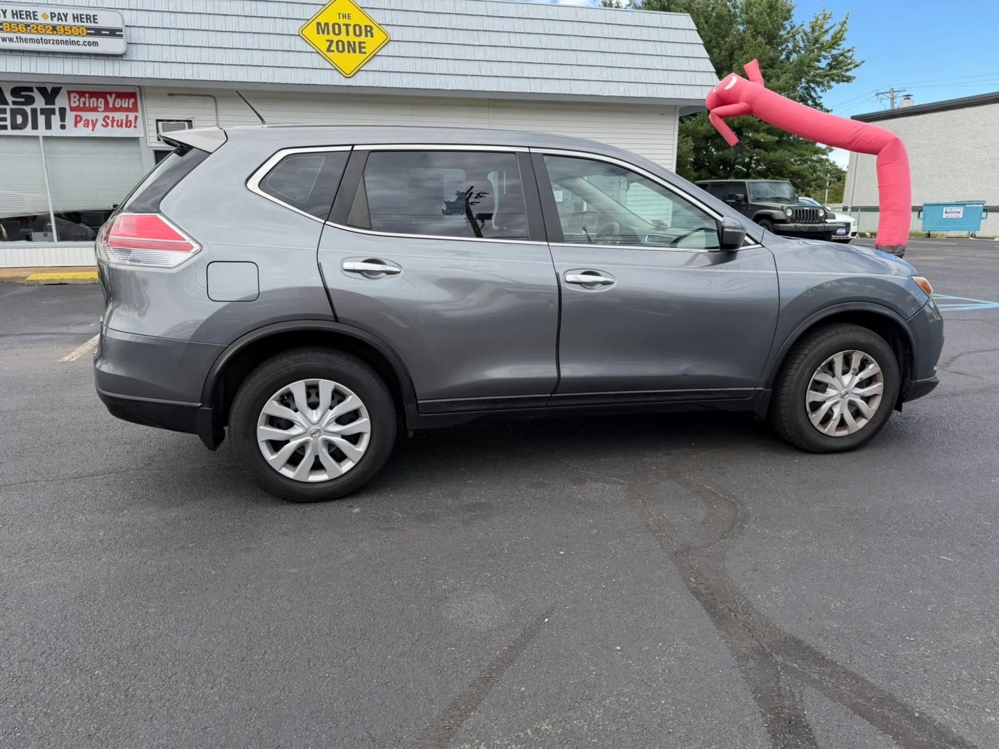 2015 Nissan Rogue S AWD (KNMAT2MV6FP) with an 2.5L L4 DOHC 16V engine, CVT transmission, located at 1010 N White Horse Pike, Stratford, NJ, 08084, (856) 262-9500, 39.838921, -75.011497- Photo#1