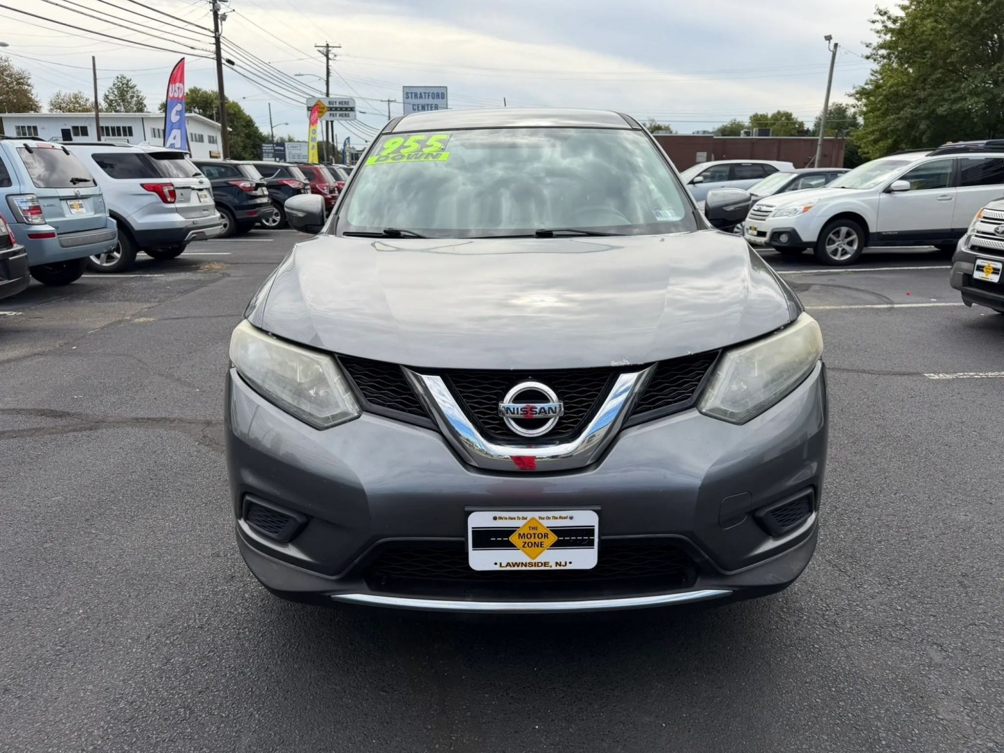 2015 Nissan Rogue S AWD (KNMAT2MV6FP) with an 2.5L L4 DOHC 16V engine, CVT transmission, located at 1010 N White Horse Pike, Stratford, NJ, 08084, (856) 262-9500, 39.838921, -75.011497- Photo#6