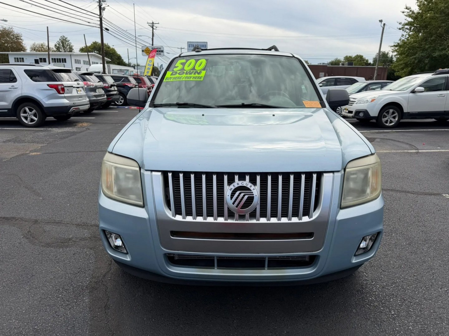 2009 Mercury Mariner I4 4WD (4M2CU91729K) with an 2.5L L4 DOHC 16V engine, 6A OD transmission, located at 1010 N White Horse Pike, Stratford, NJ, 08084, (856) 262-9500, 39.838921, -75.011497- Photo#7