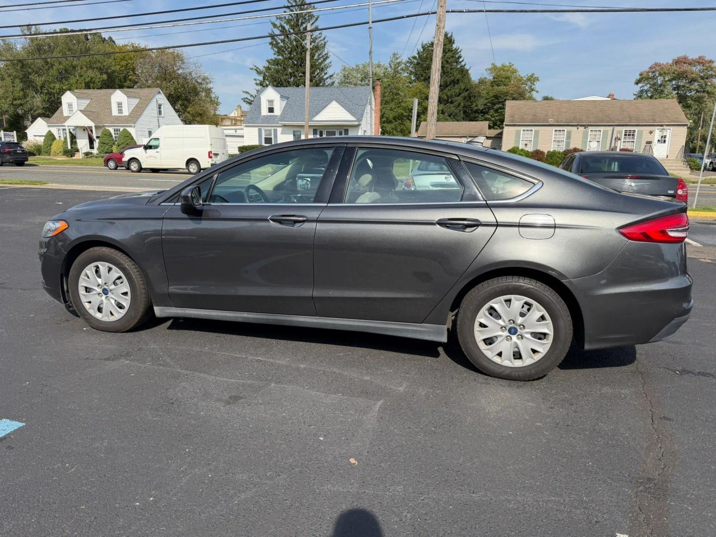 2020 Ford Fusion S (3FA6P0G77LR) with an 2.5L L4 DOHC 16V engine, 6A transmission, located at 1010 N White Horse Pike, Stratford, NJ, 08084, (856) 262-9500, 39.838921, -75.011497- Photo#5